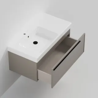 Тумба под раковину La Fenice Elba FNC-01-ELB-C-90 бежевая  матовая 90 см